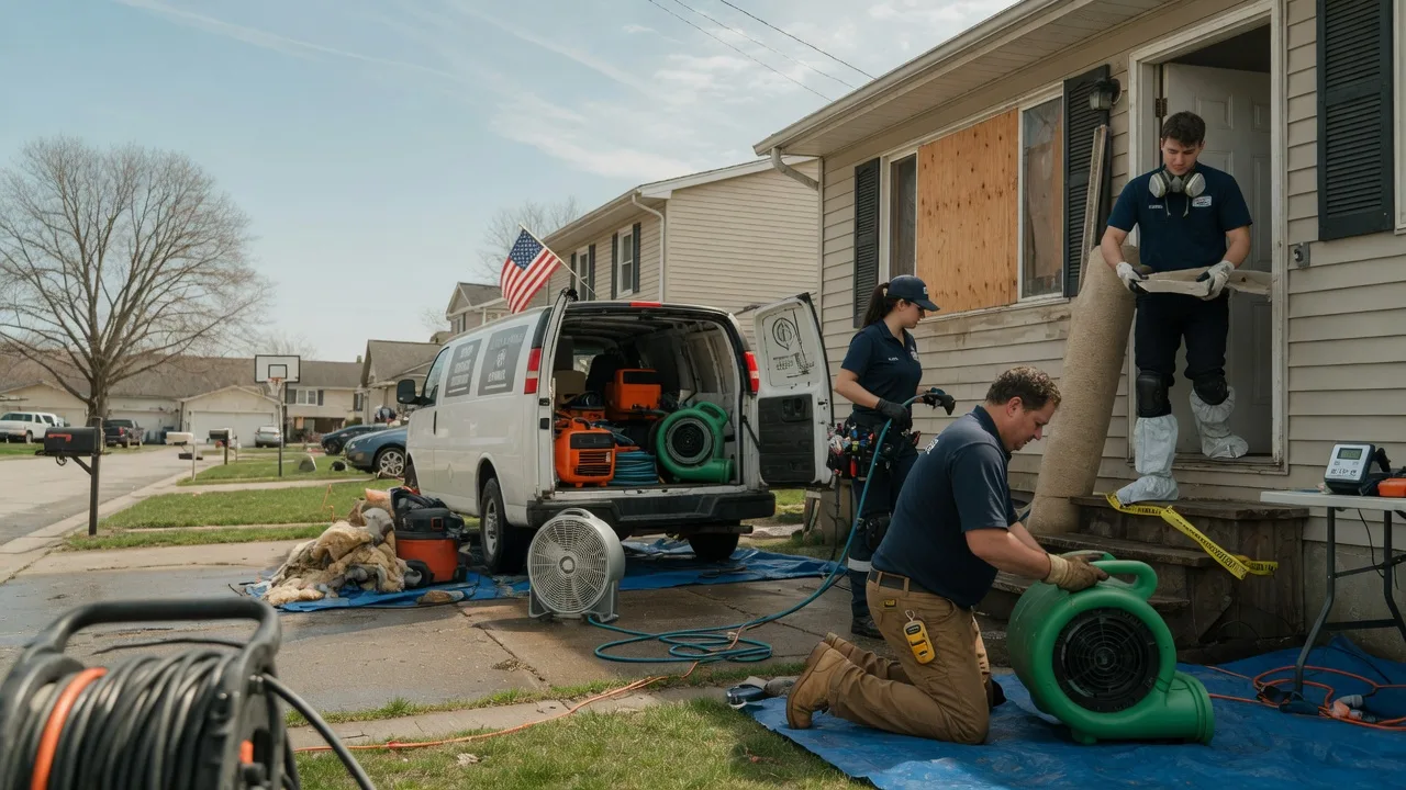 Water Damage Restoration in Wales, MA near me